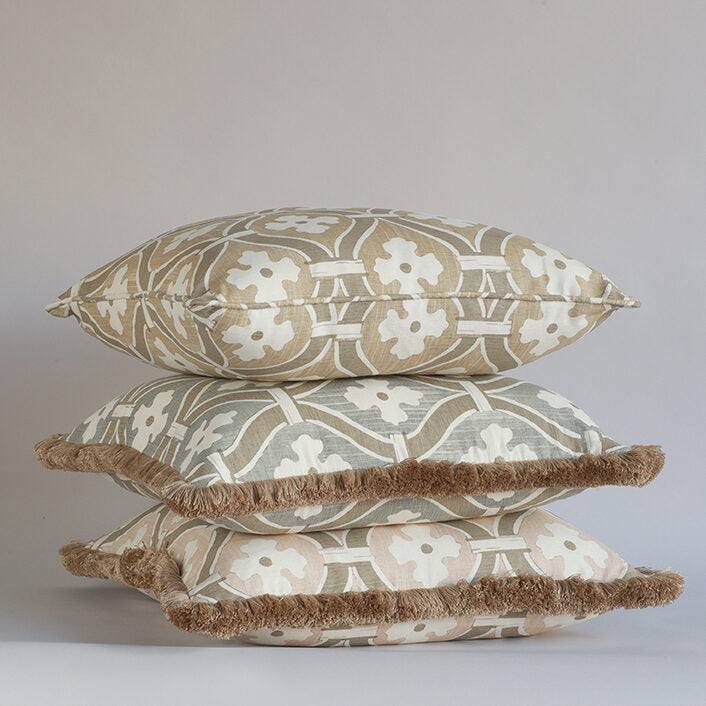 Byblos Cushion - Stone Grey
