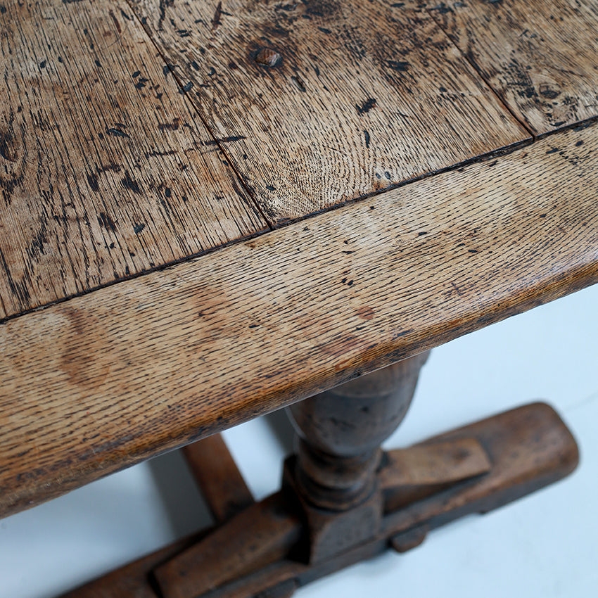 Early 20th Century Oak Refectory Table