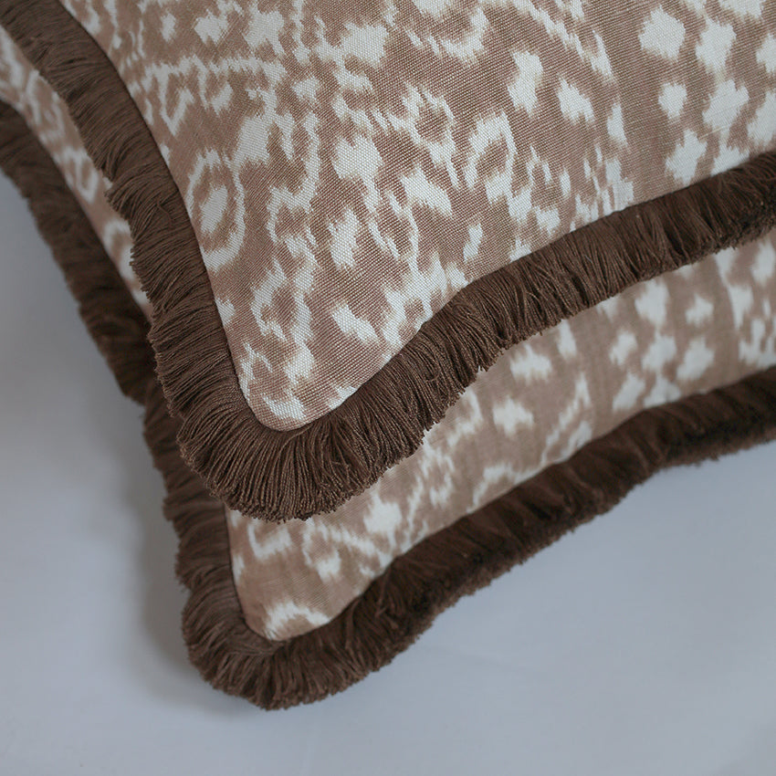 Farah Cushion - Saddle