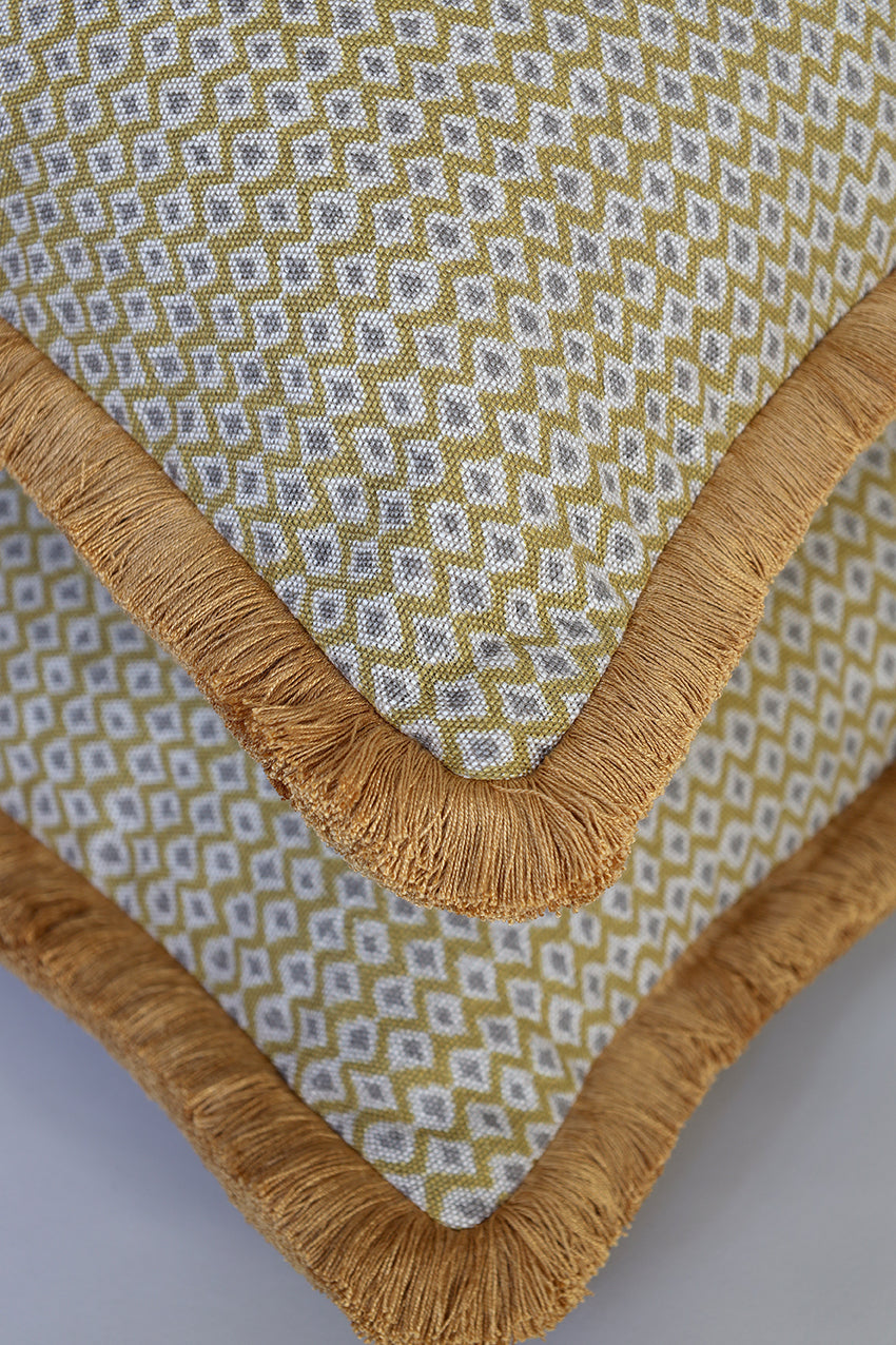 Batik Cushion - Amber