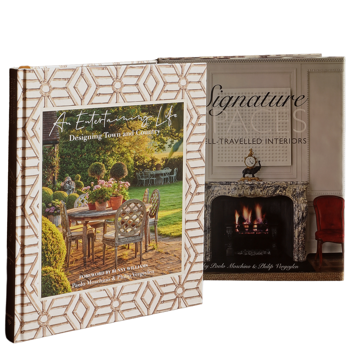 An Entertaining Life & Signature Spaces | Signed Book Bundle