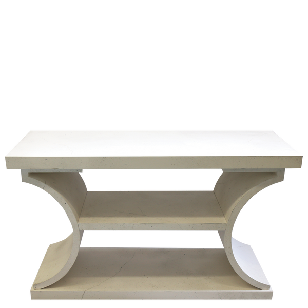 Myriad Console Table - Faux Marble