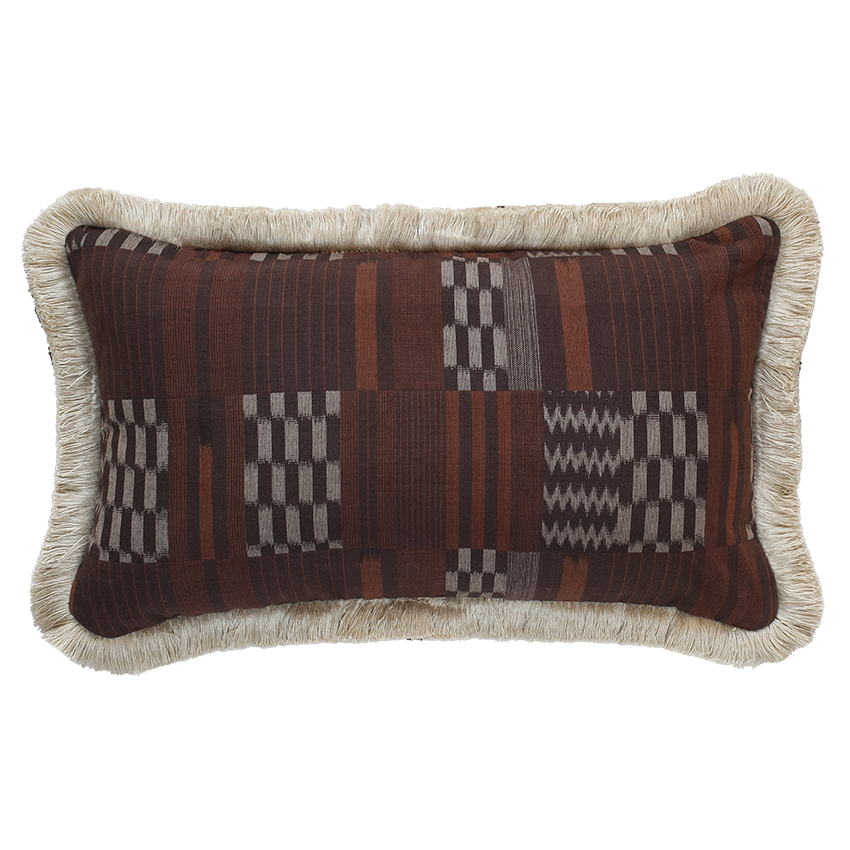 Sienna Cushion Rectangular - Brown
