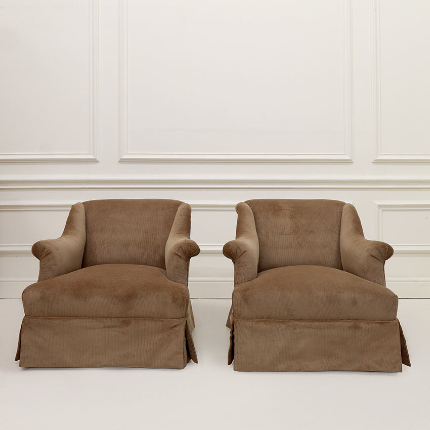 Pair of 1950s French Armchairs