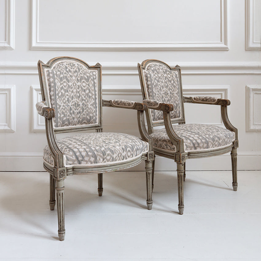 Pair of Louis XVI Style Chairs