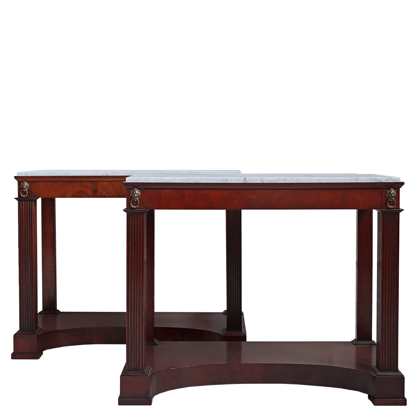 Pair of 19th Century Butler's Console Tables