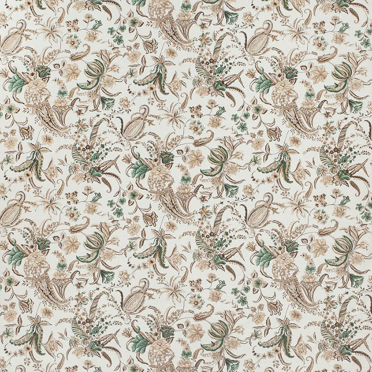 Paisley Passion - Brown and Paolo's Green