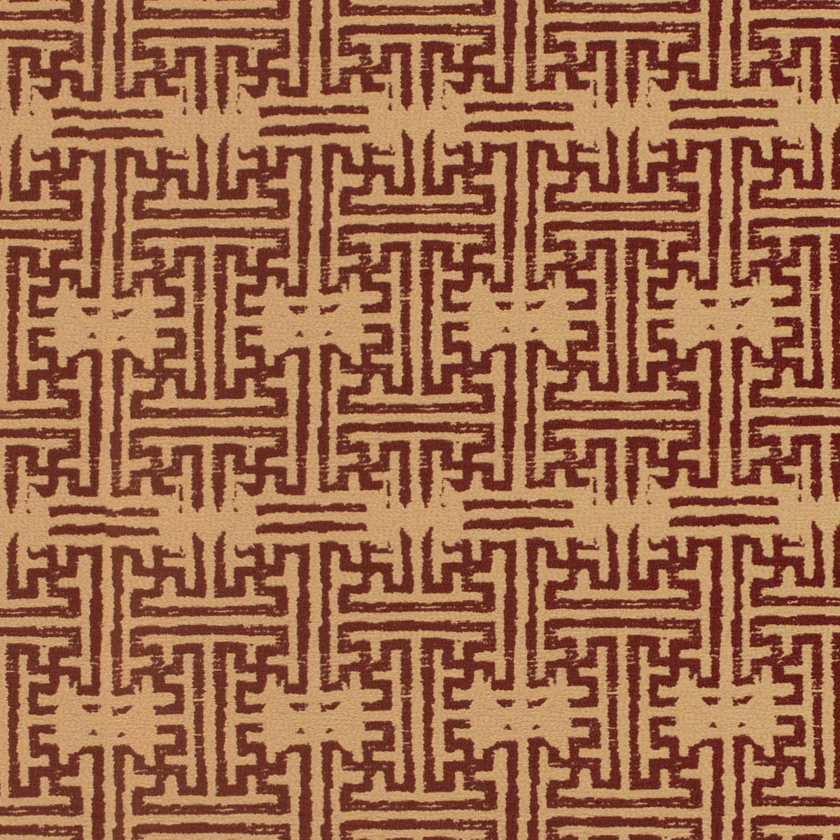 Parterre Jacquard - Claret