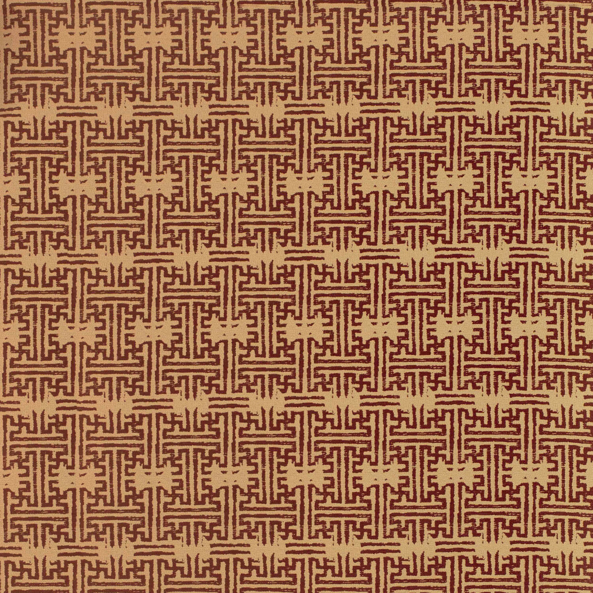 Parterre Jacquard - Claret