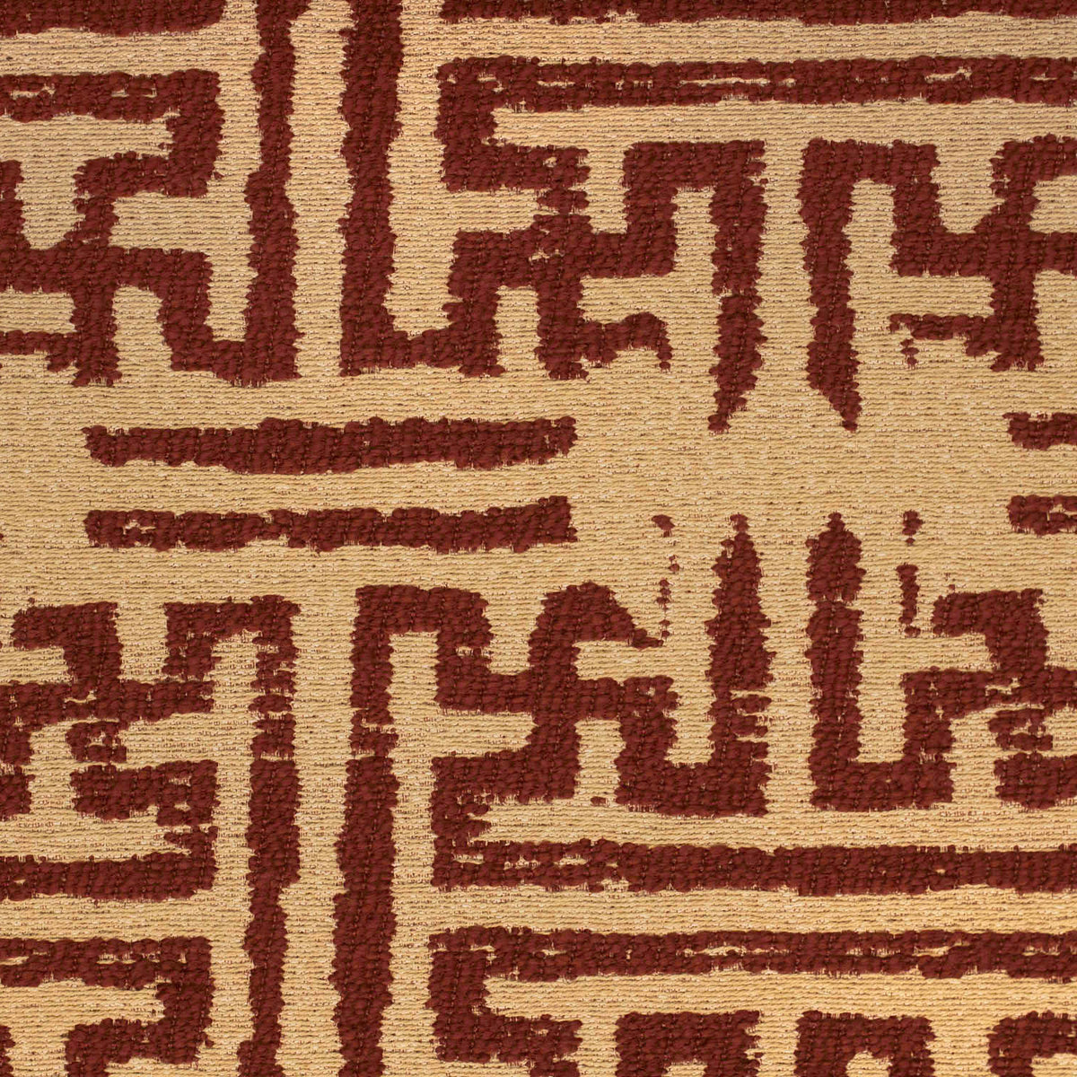 Parterre Jacquard - Claret