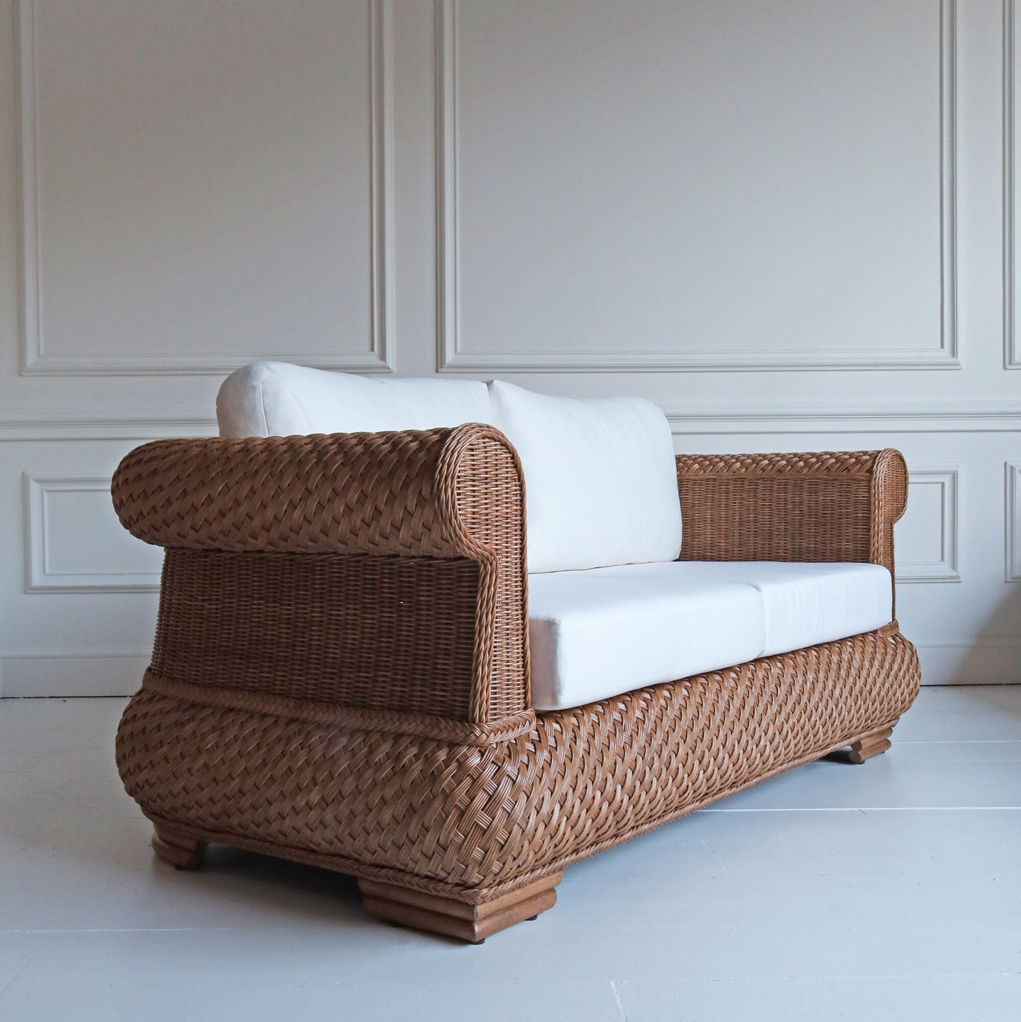 Portofino Rattan Two Seater Sofa