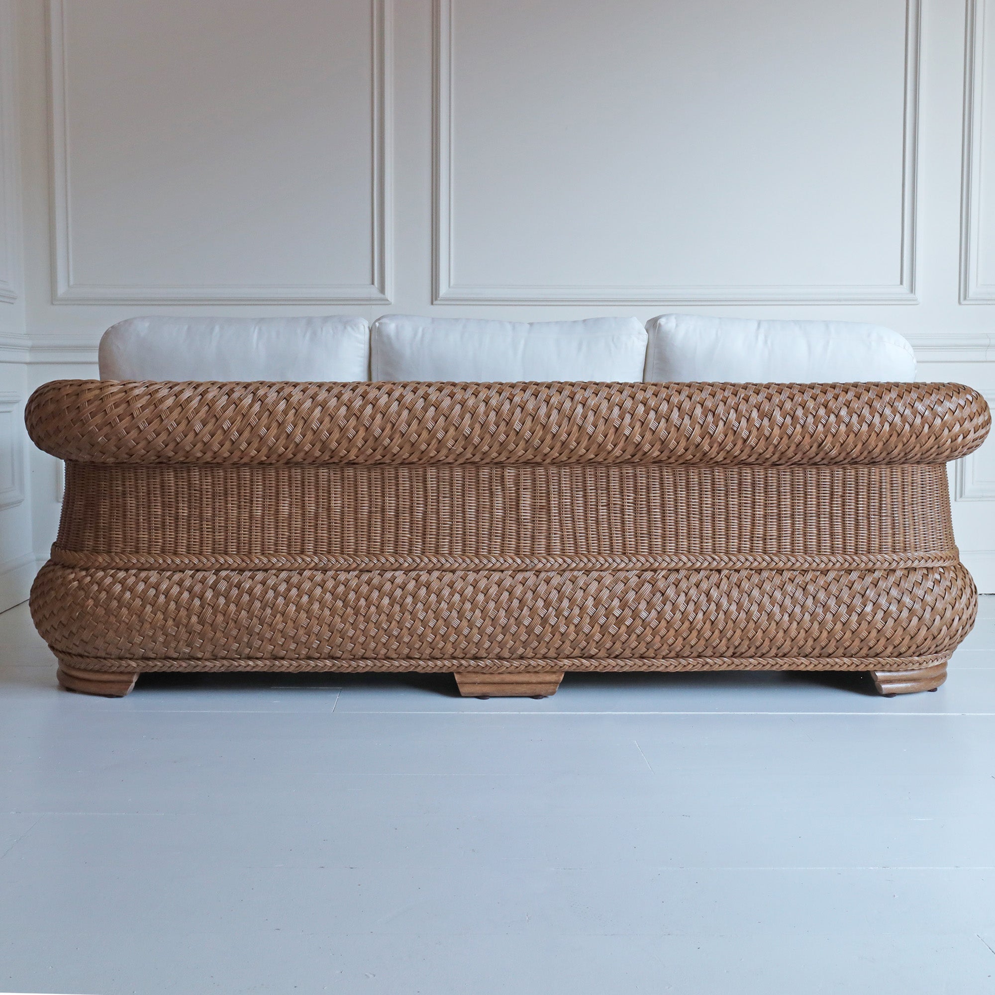 Portofino Rattan Three Seater Sofa