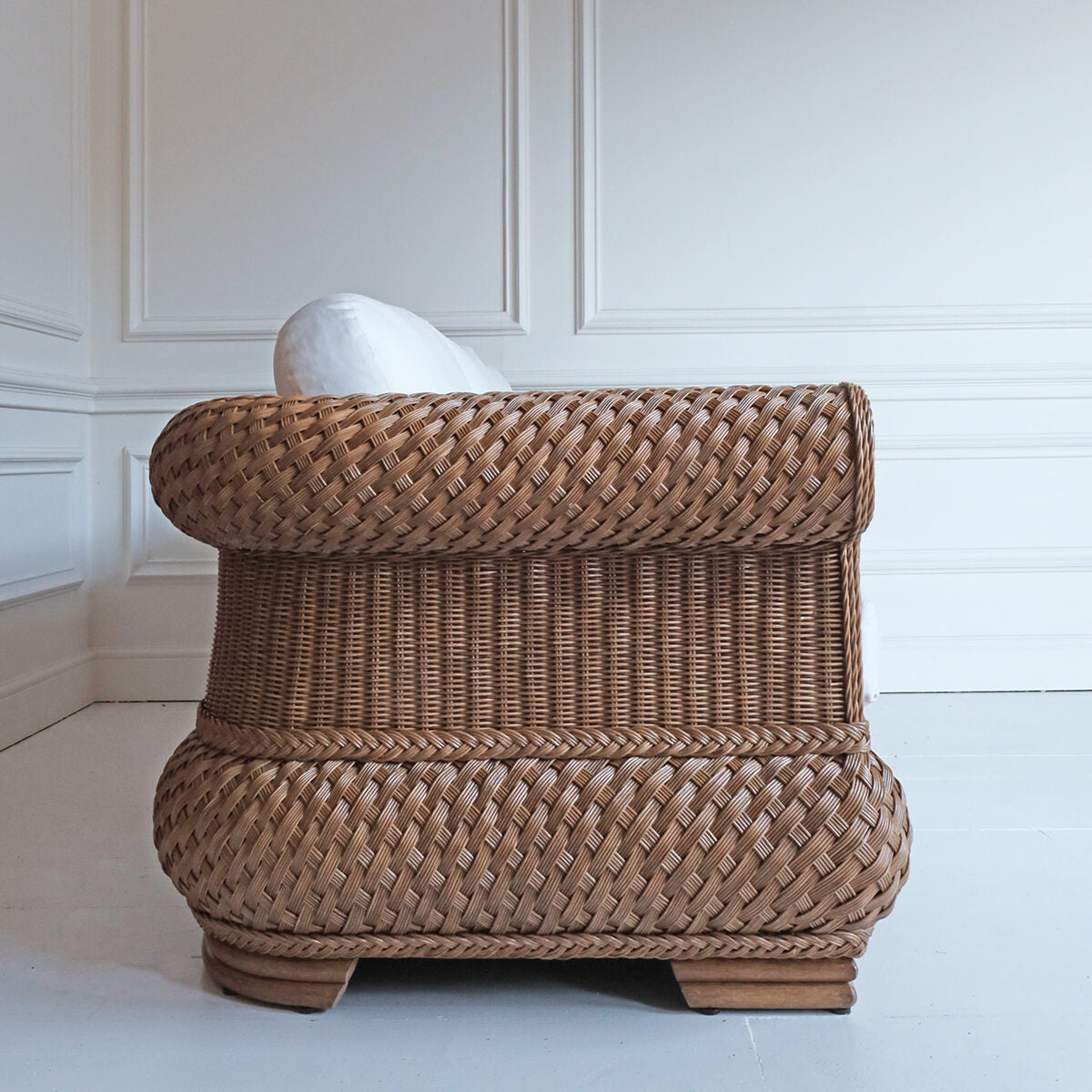 Portofino Rattan Three Seater Sofa