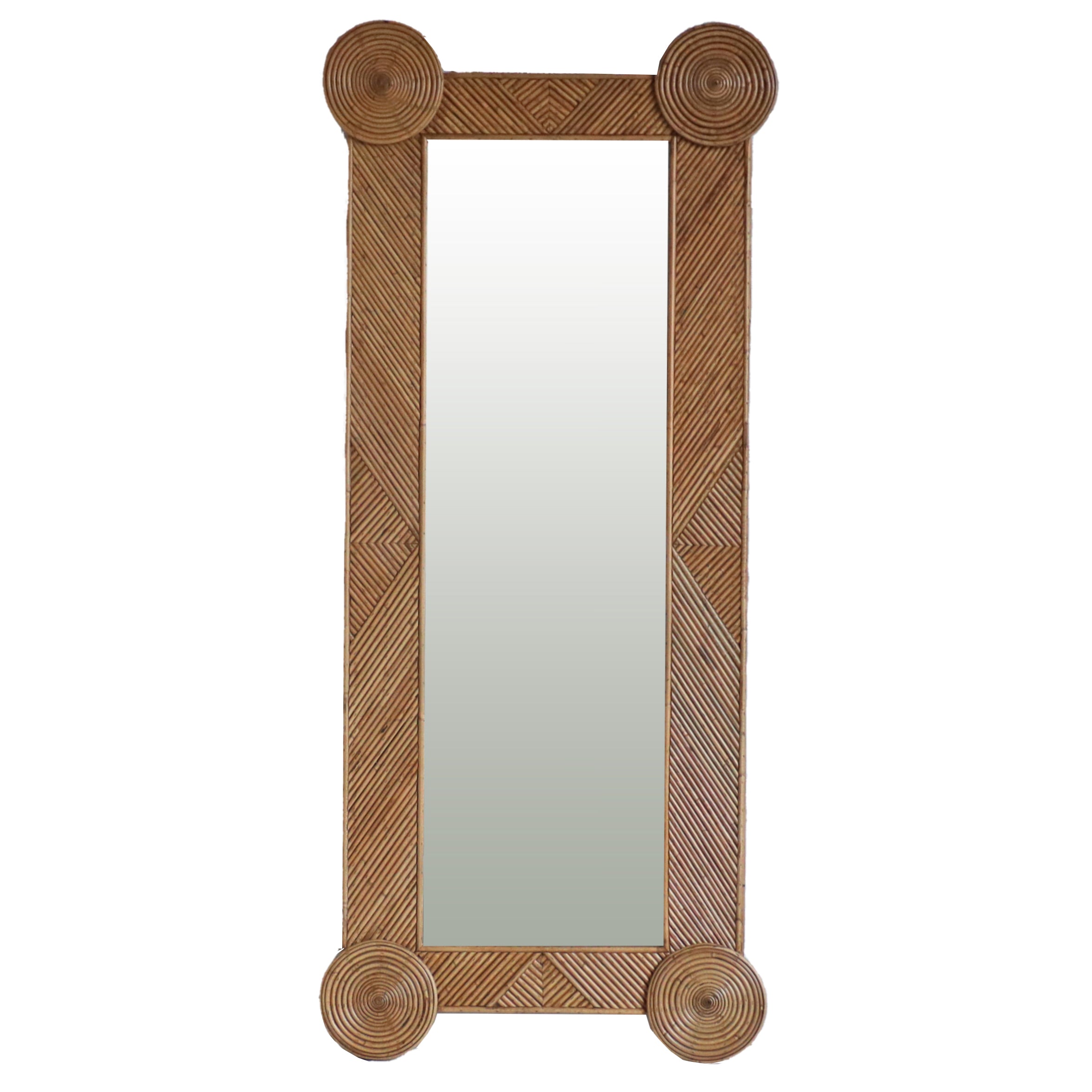Portofino Rattan Mirror