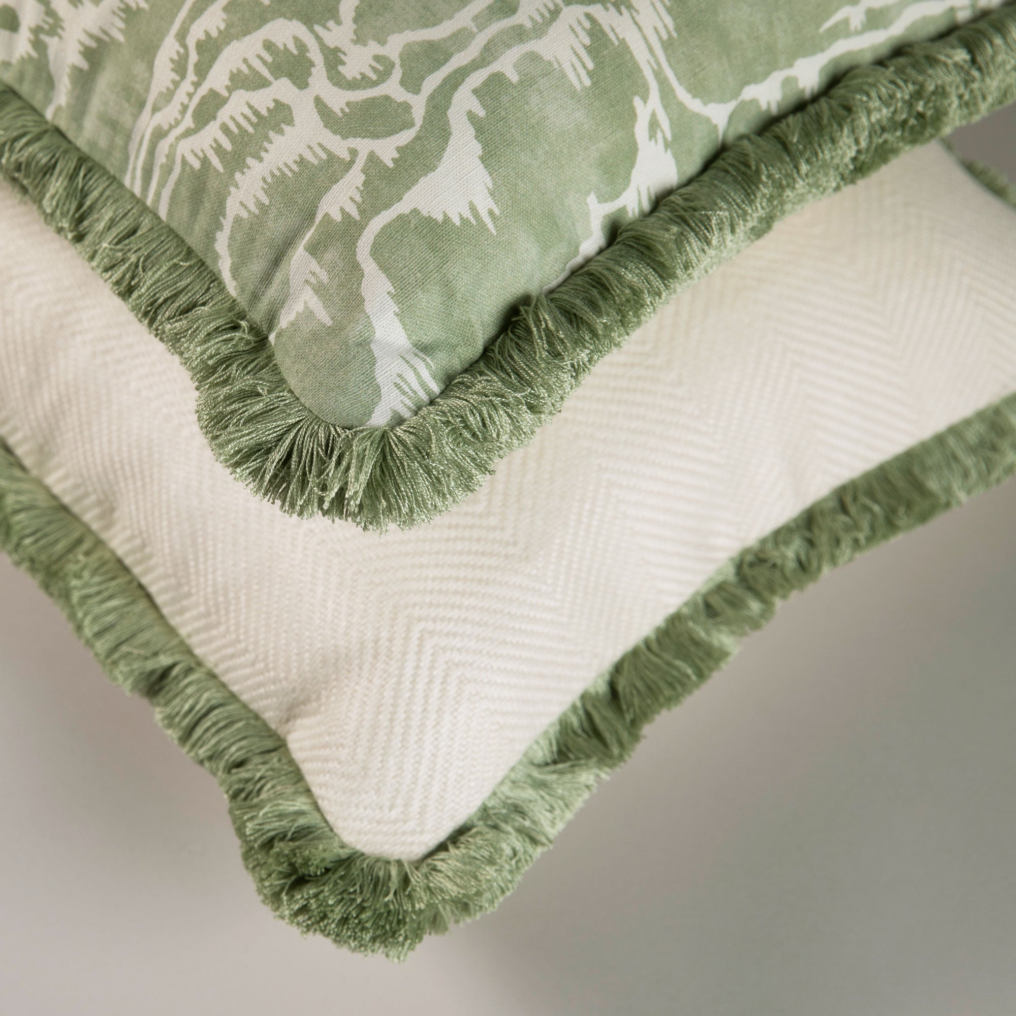 Cut Ruche - Celadon