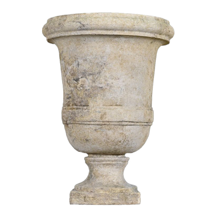 Sandstone Garden Vase - Large