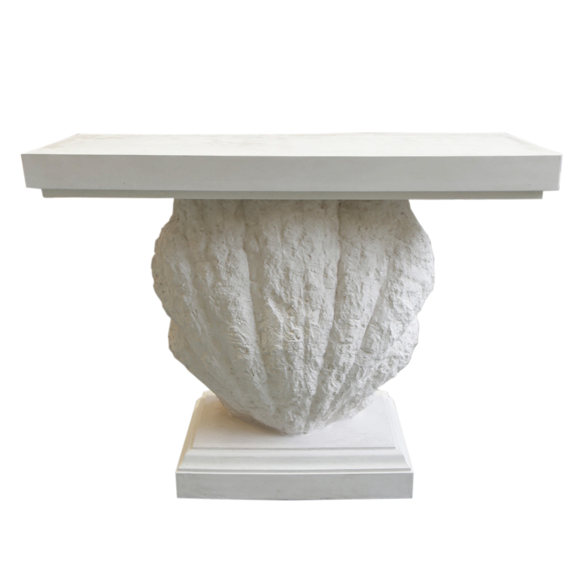 Scallop Console Table