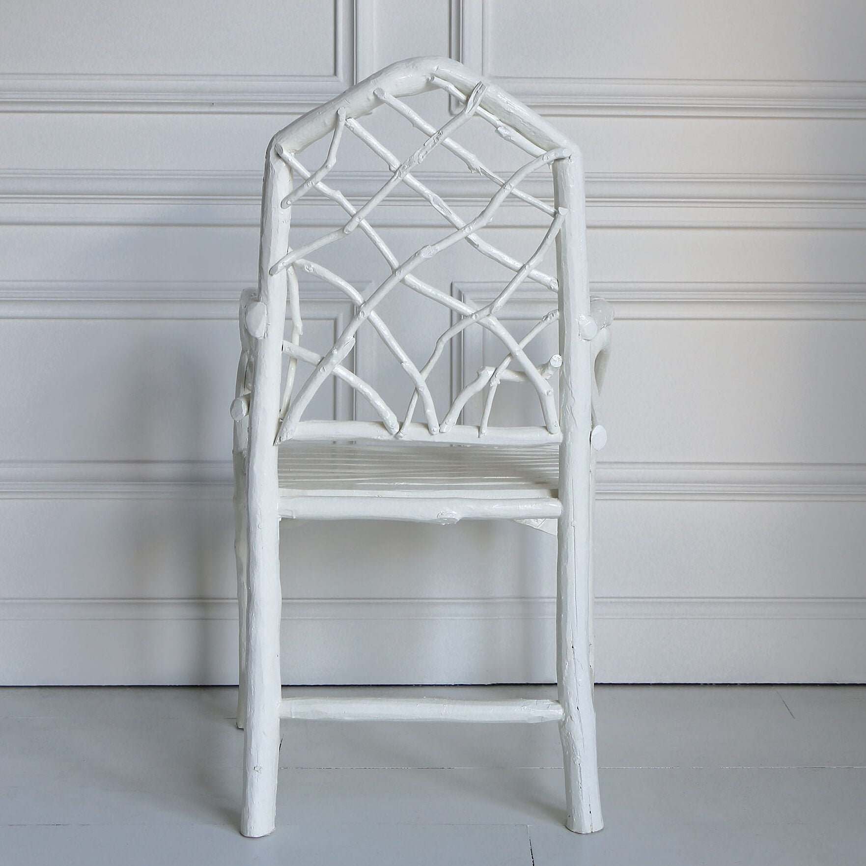 Stephan Armchair, White &#8211; WS back.vignette
