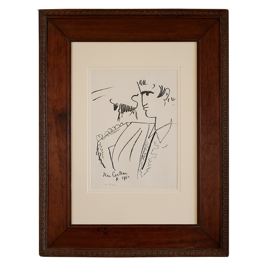 Taureaux Mutuelle - Artwork by Jean Cocteau