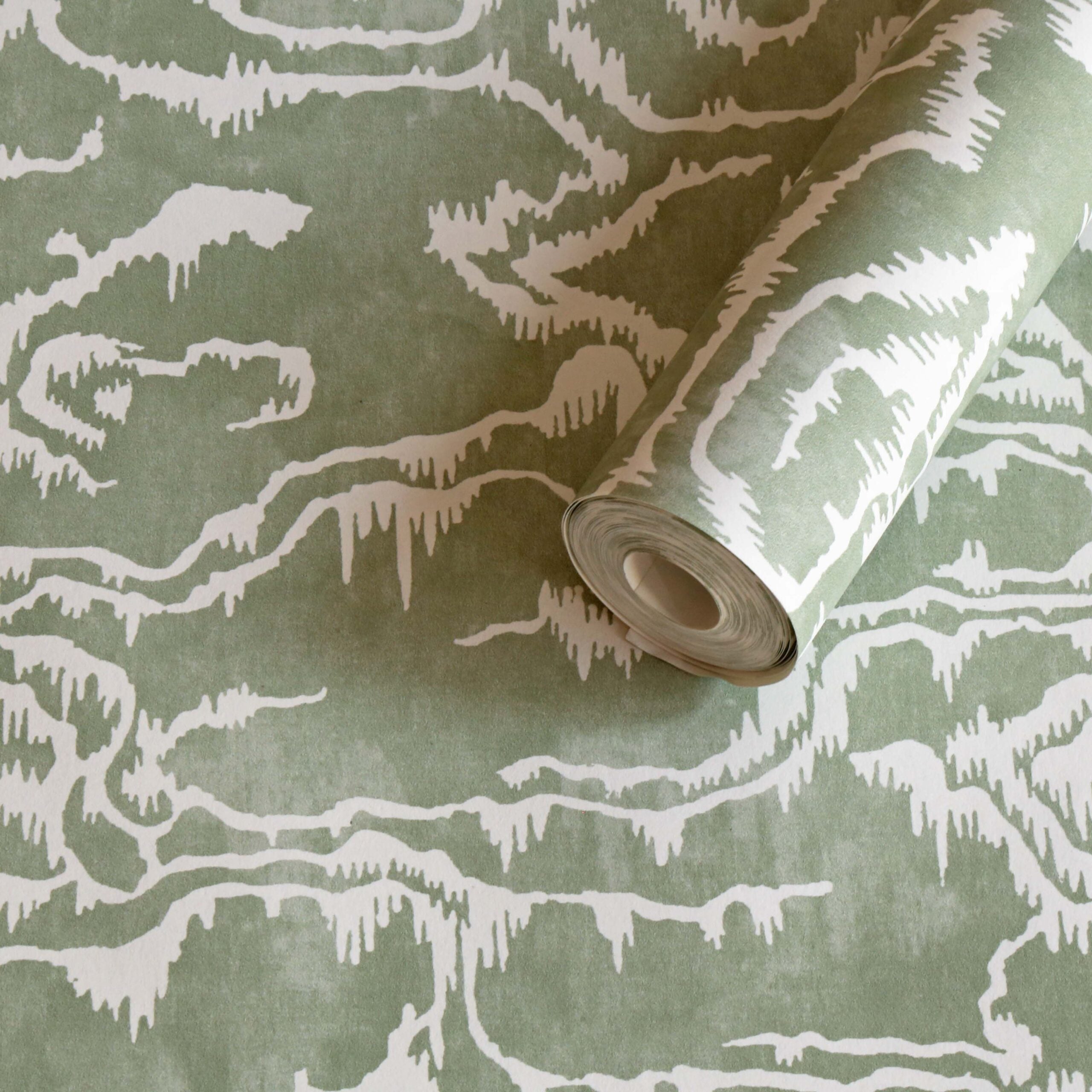 Rivière Wallpaper - Green