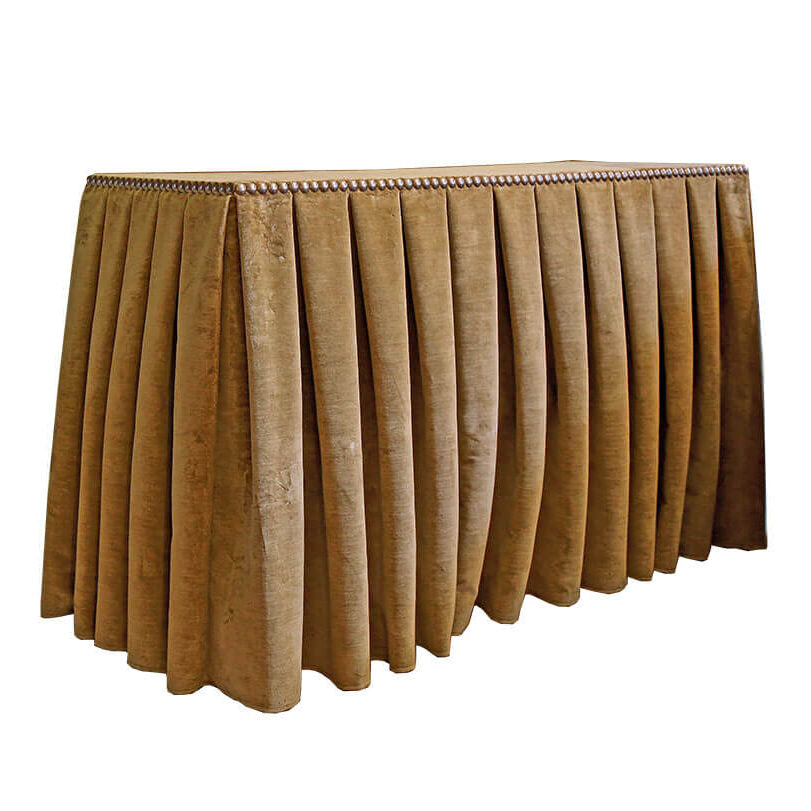 Upholstered Velvet Console LR (2)