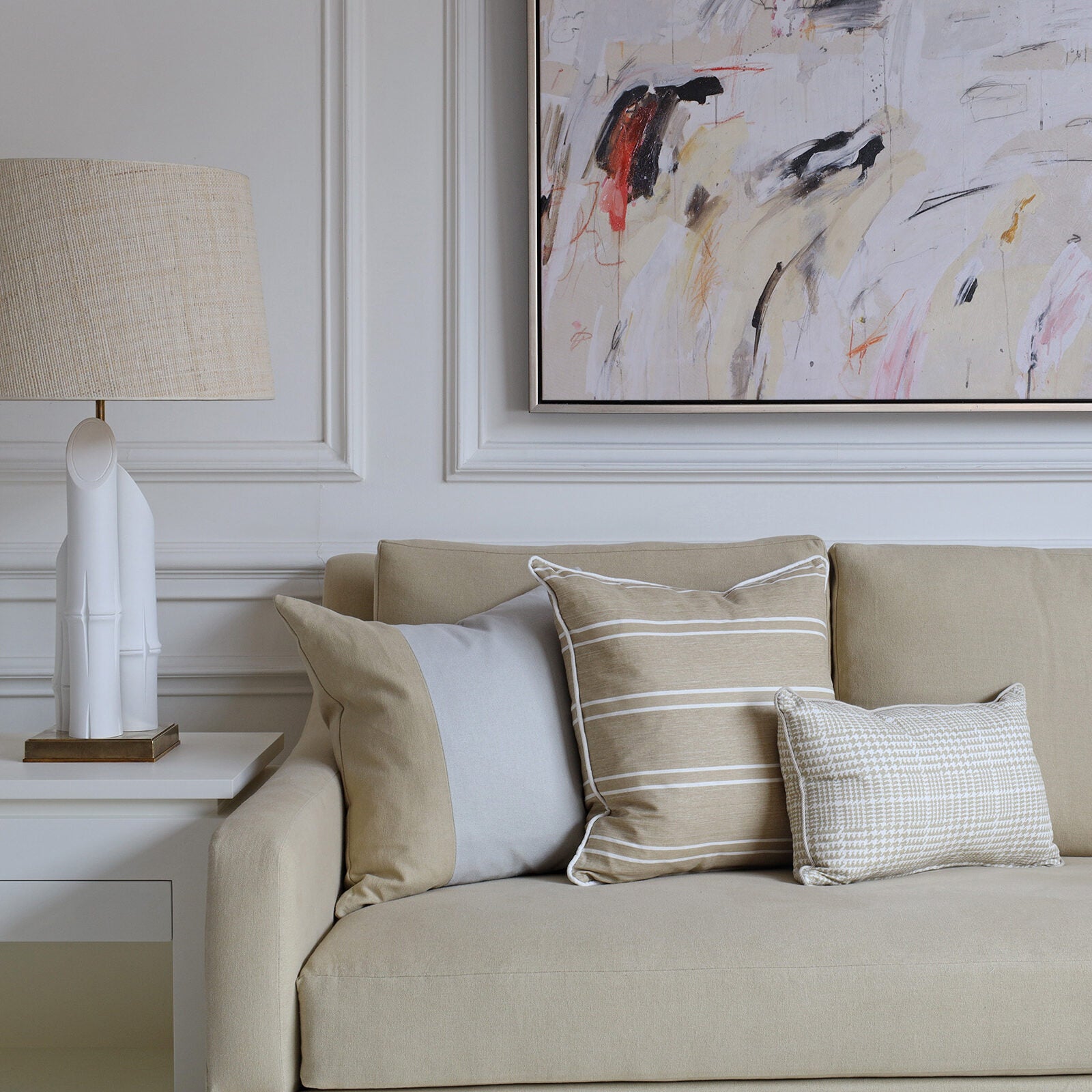 Pied de Poule - Beige