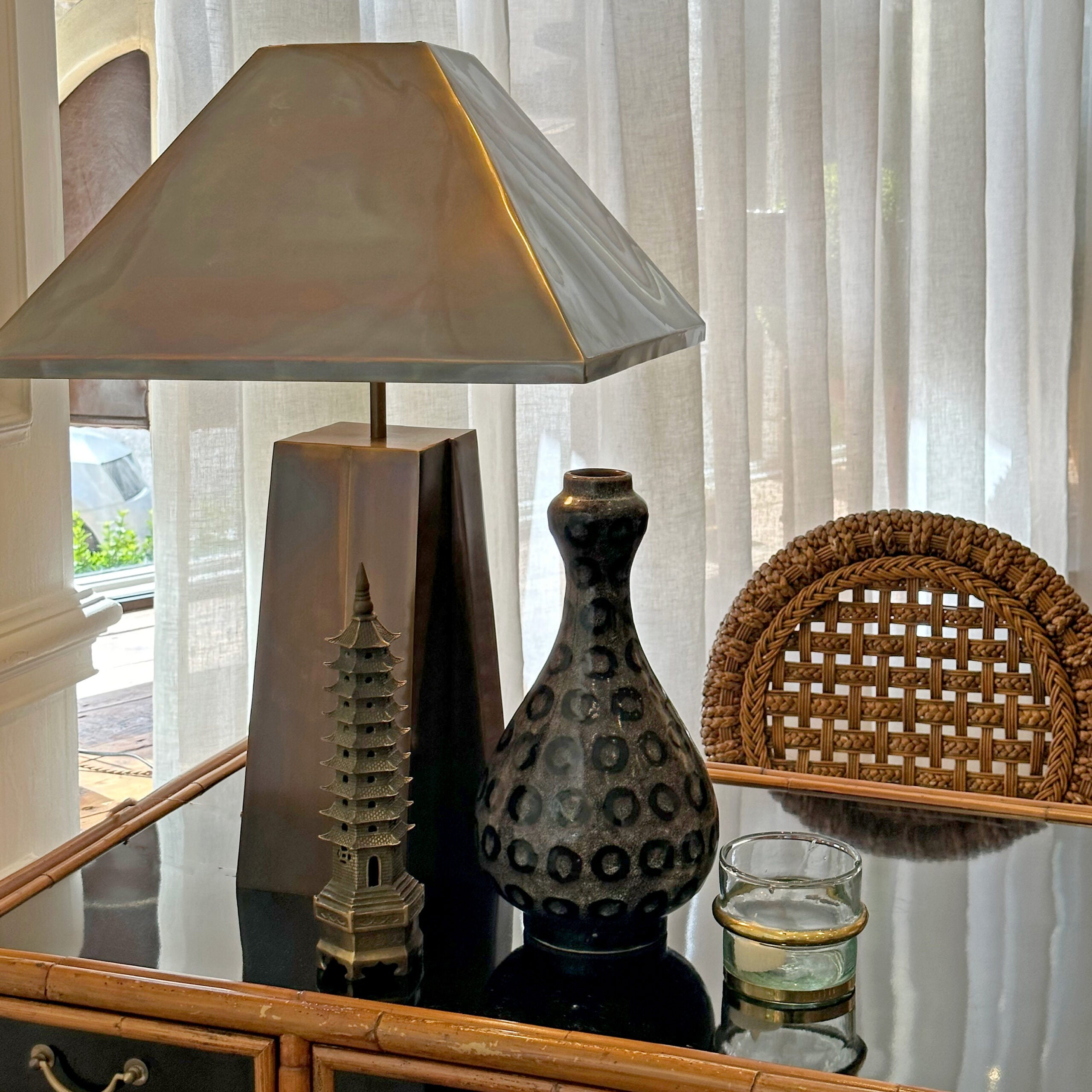 Curtis Table Lamp with Metal Shade