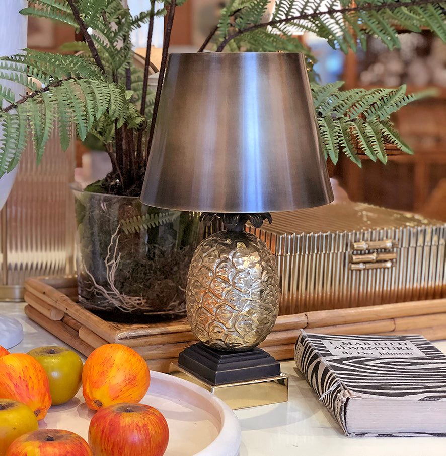 Vignette.Ananas Table Lamp Cordless Brass WS