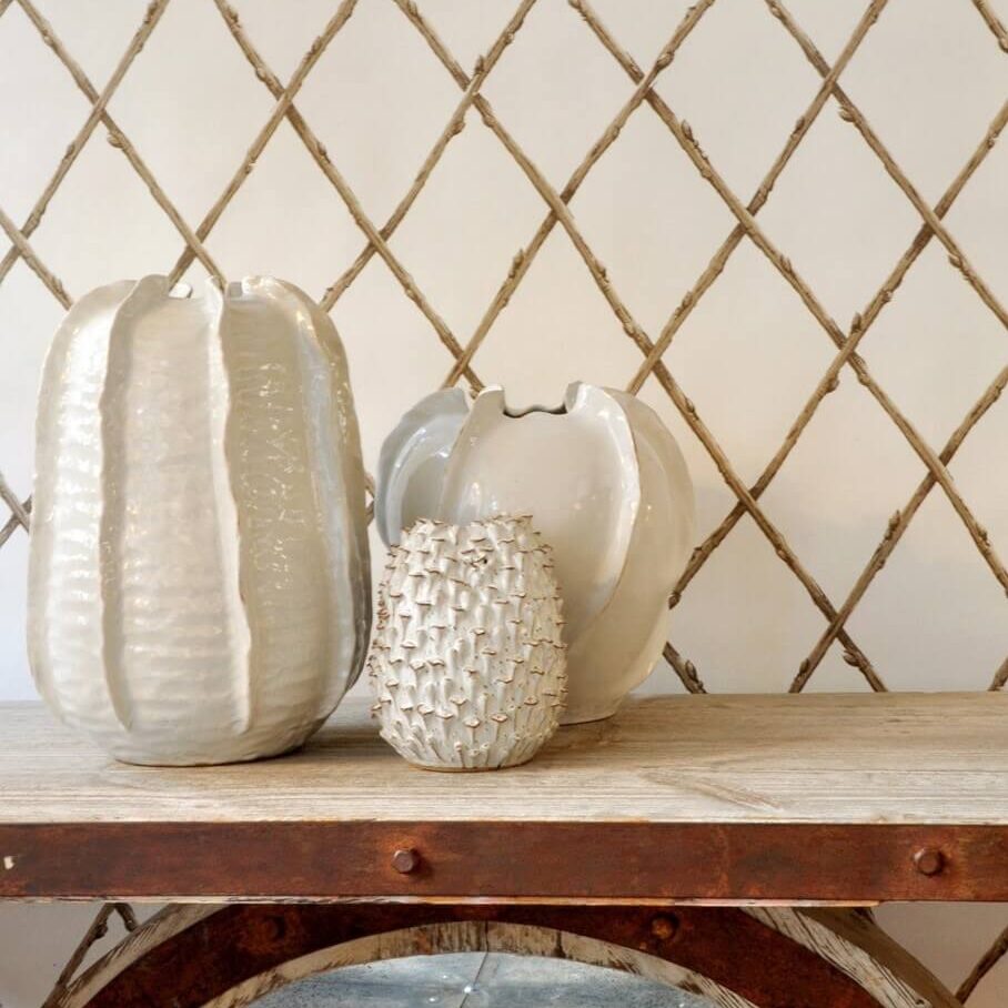 Vignette.Bare Twig Trellis Brown