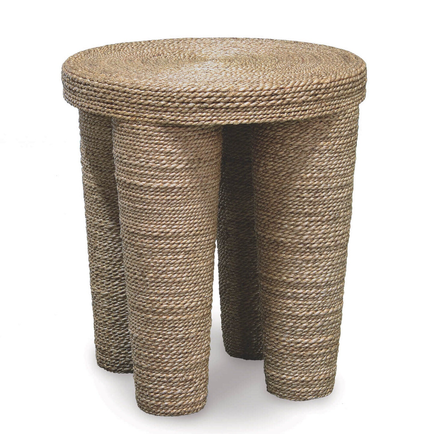 Wrapped Footed Stool