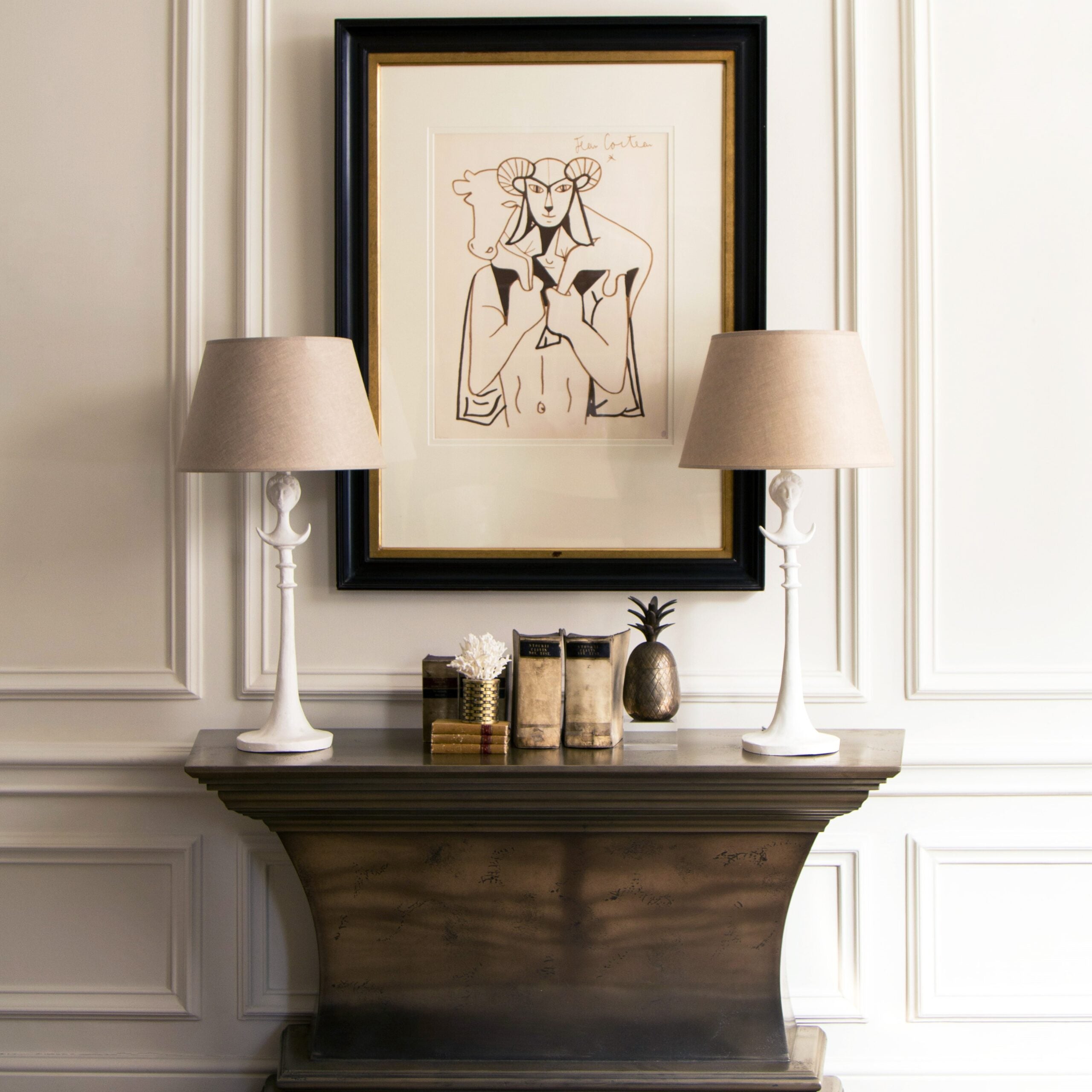 Stela Table Lamp - White