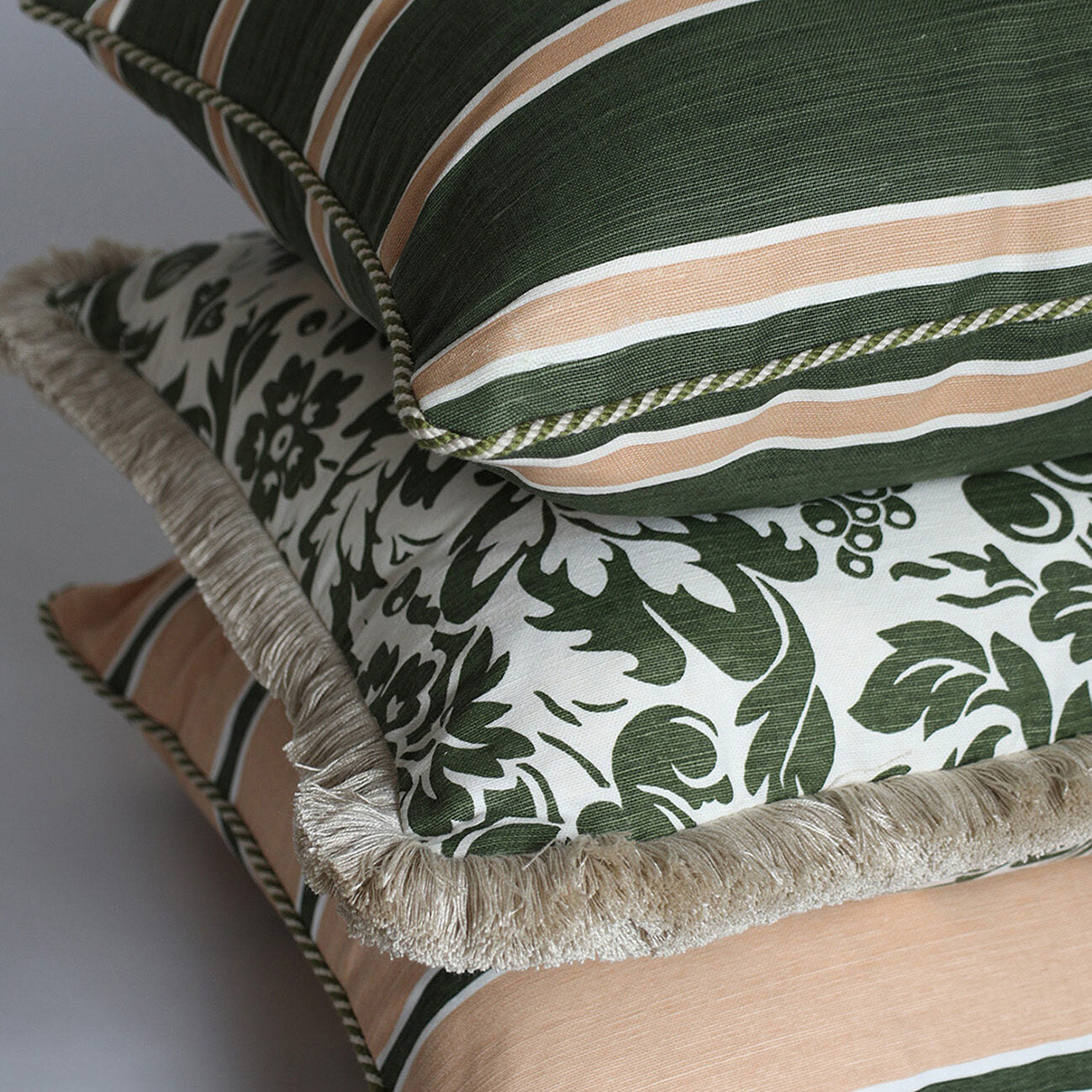 Damask - Dark Green