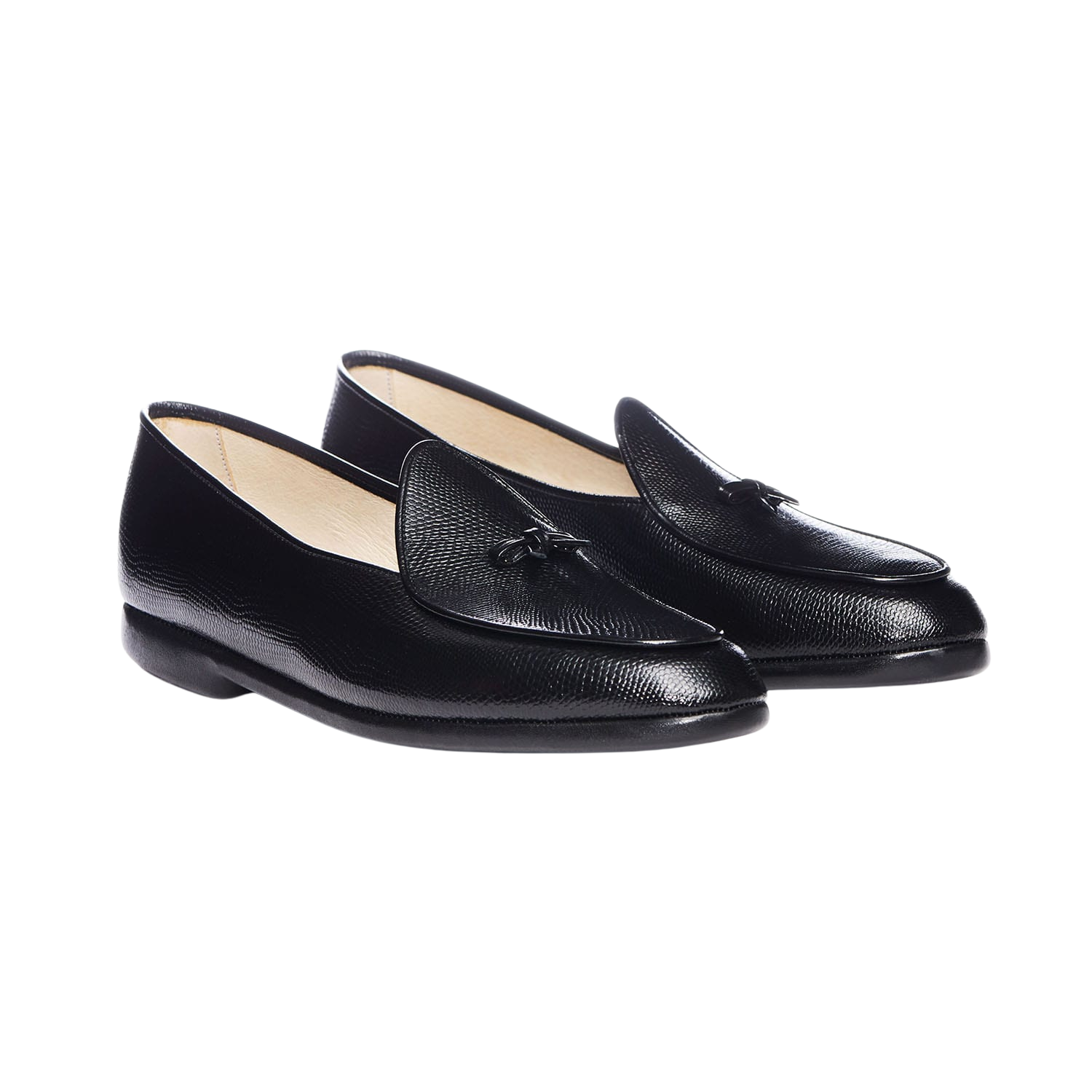 Mr. Casual Black Lizard