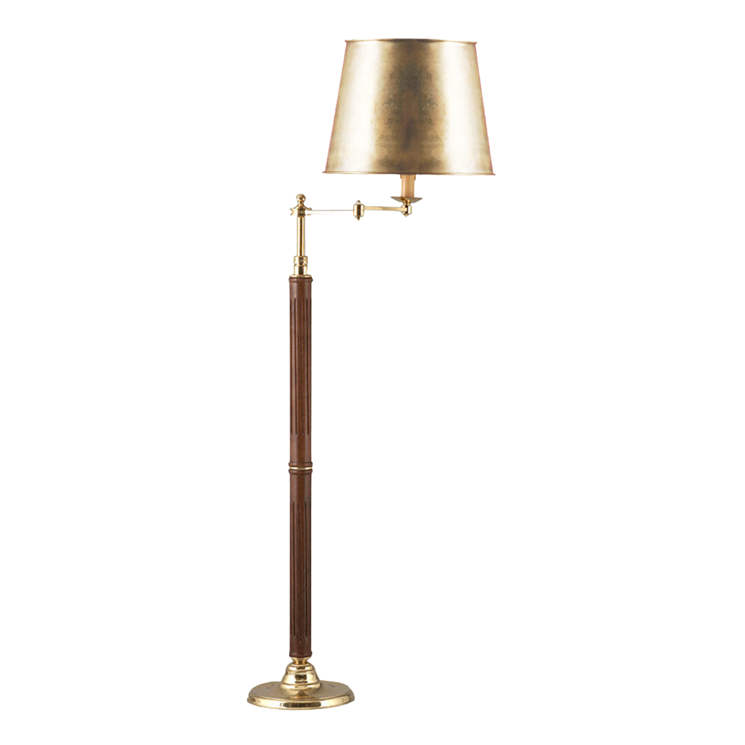 Olivia Standing Lamp with Metal Shade