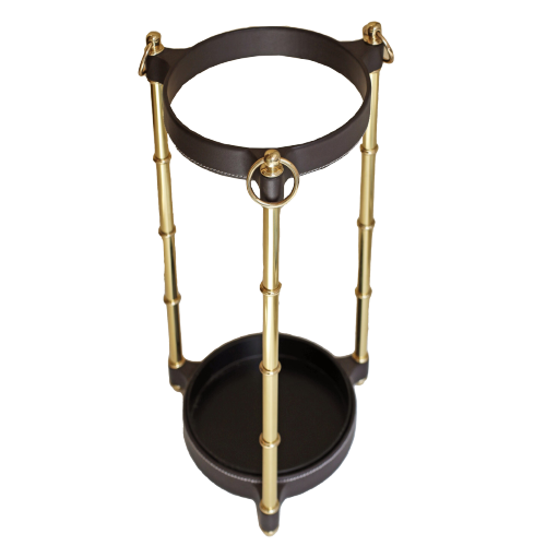 Adnet Umbrella Stand - Brown