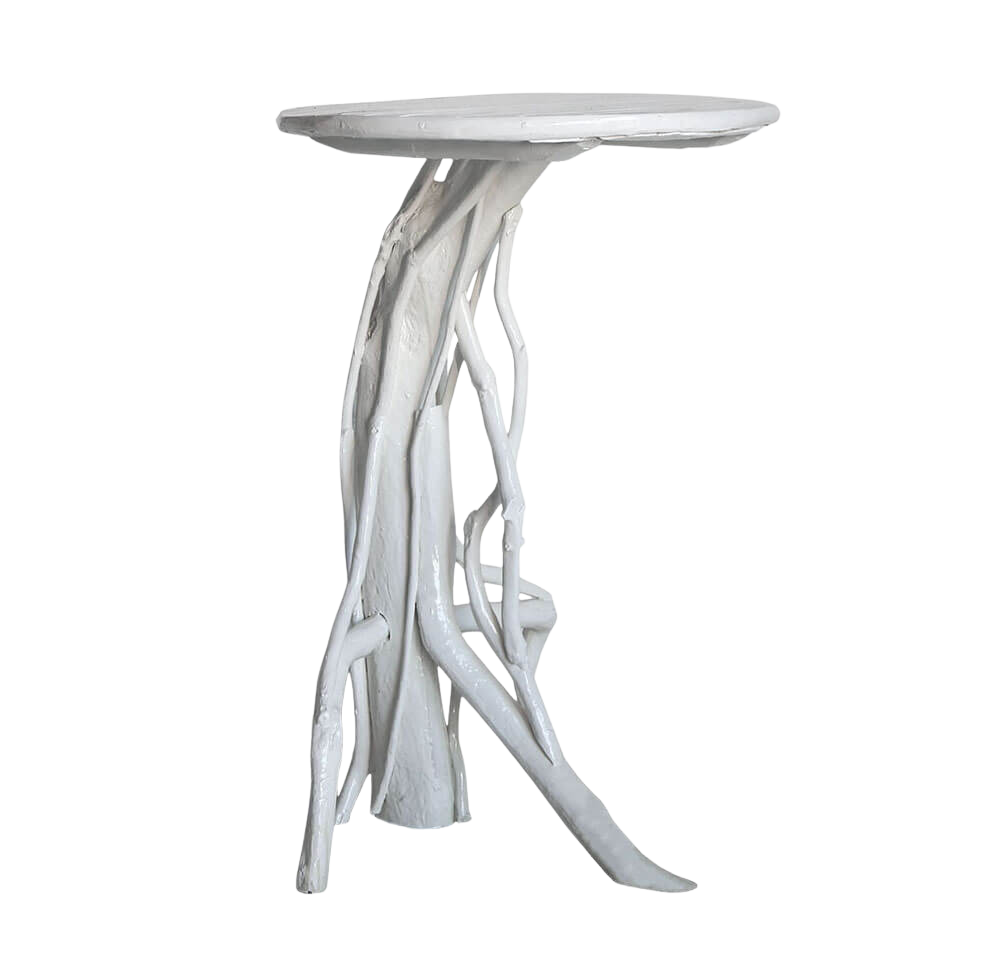 Stephan Side Table, White – LR