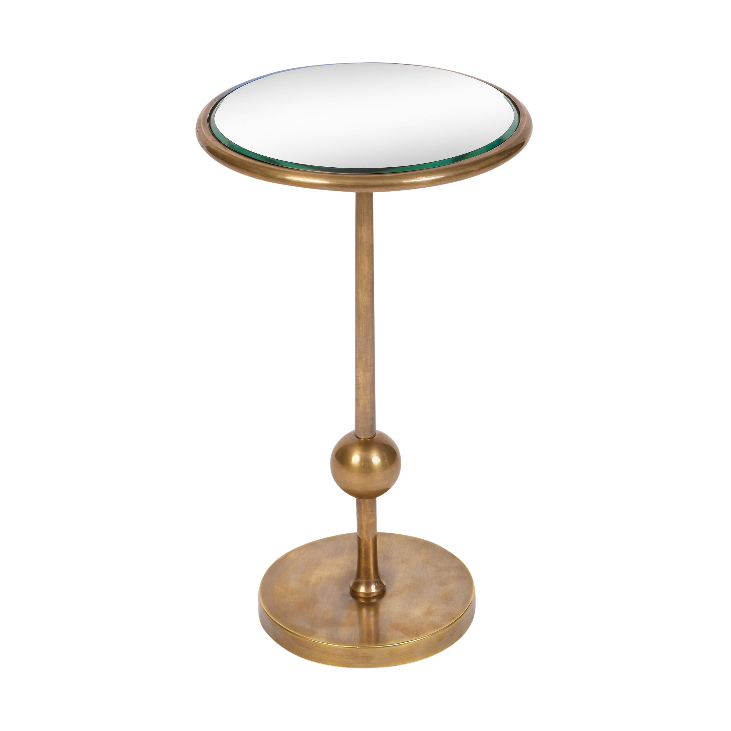 Burke Drinks Table - Silver Mirror