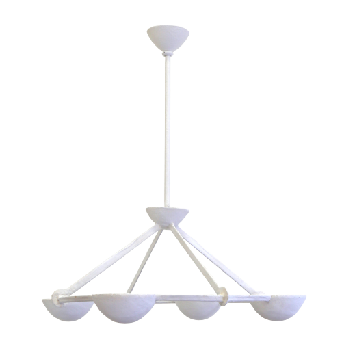 Elena Ceiling Light - White Plaster
