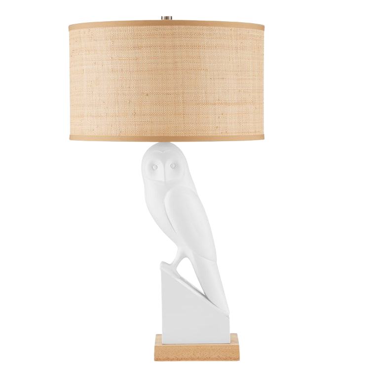 Snowy Owl Table Lamp