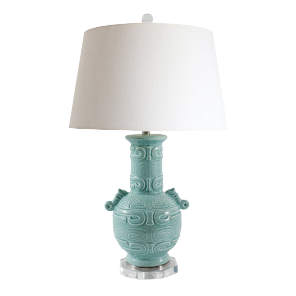 Dynasty Table Lamp - Celadon