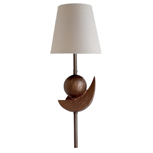Luna Wall Light - Aged Brass