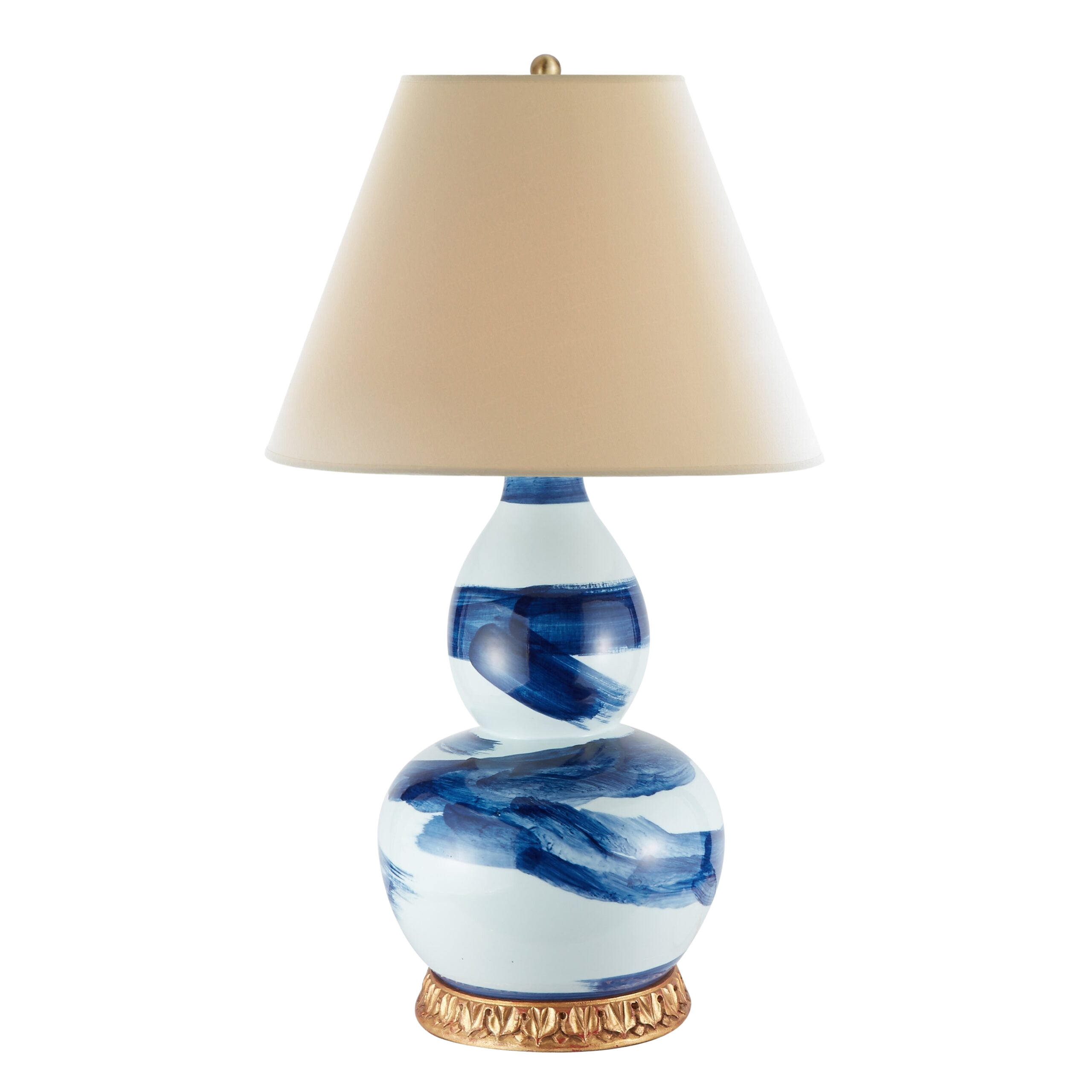 Brush Stroke Lamp - Blue