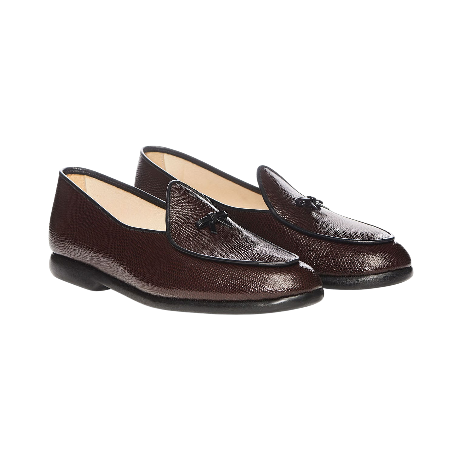 Mr. Casual Dark Brown Lizard