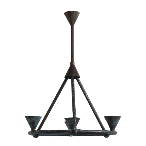 Isabella Chandelier - Bronze Verdigris