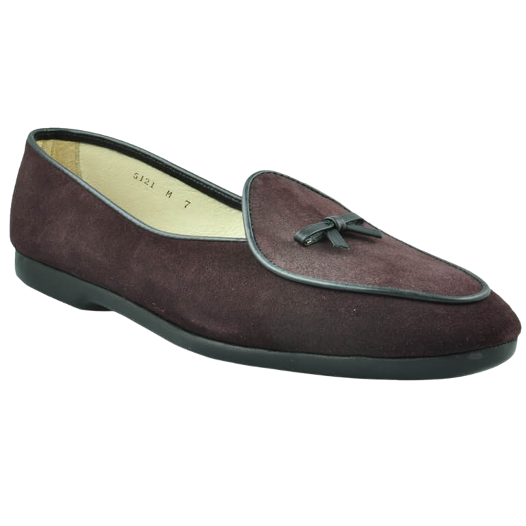 Midinette Burgundy Suede
