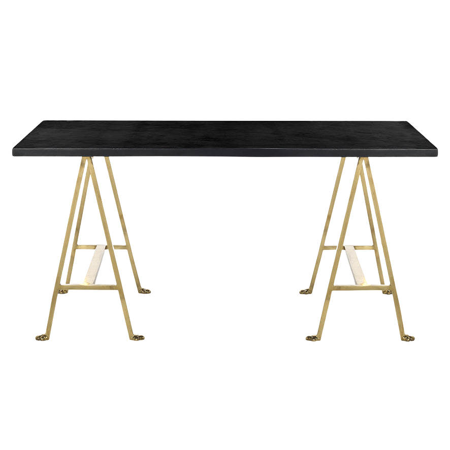 Samuel Trestle Desk Front