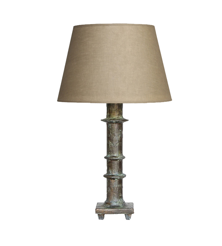 Modern Table Lamp &#8211; Bronze Verdigris