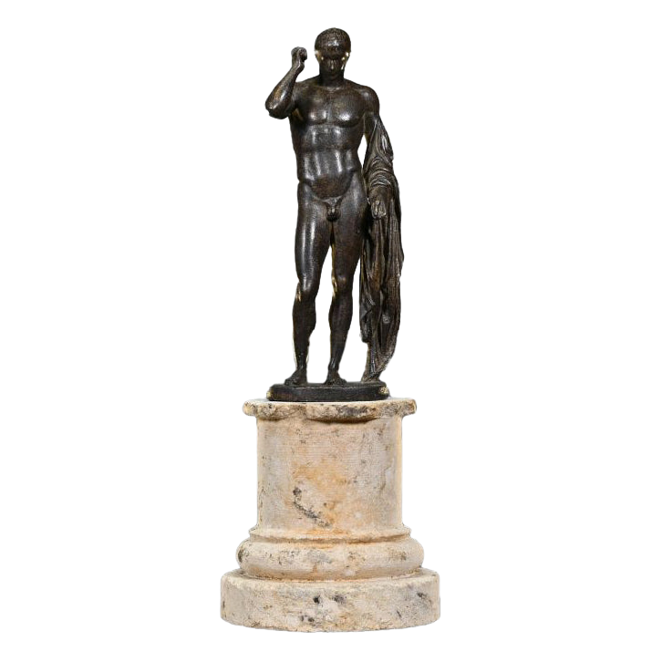 Caesar Statue on Stand