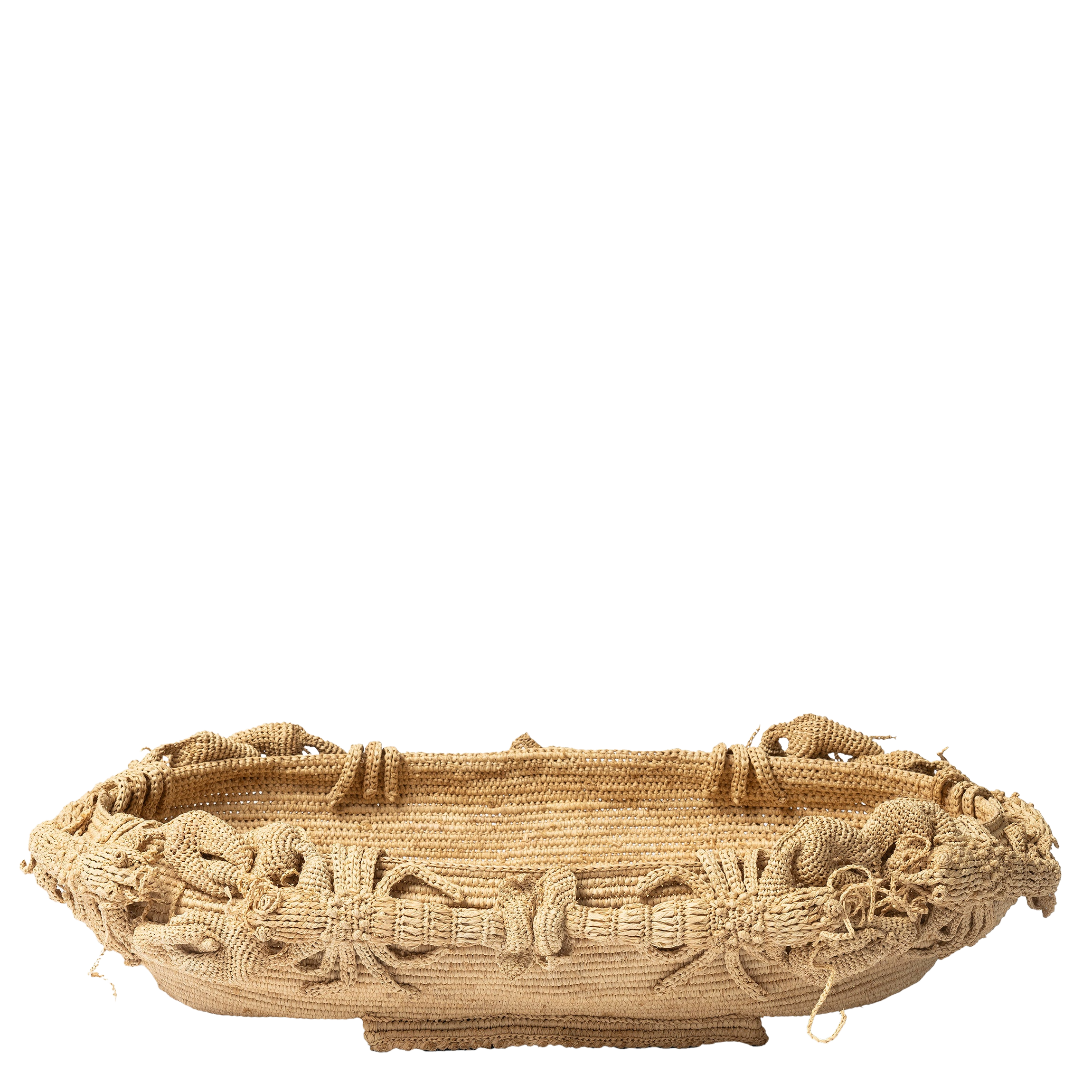 Prawn Raffia Large Plate