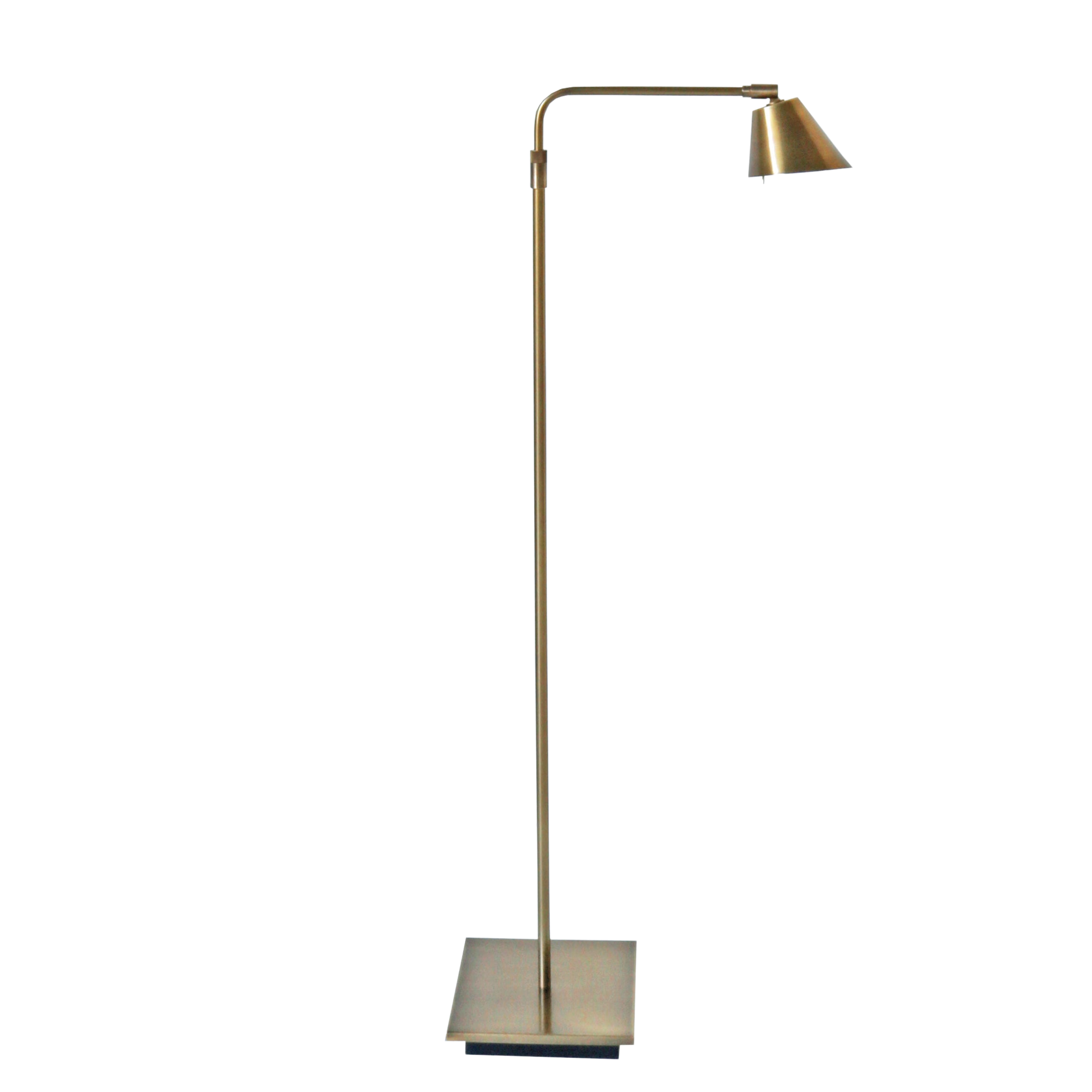 Berkeley Cordless Floor Lamp - Antique Brass